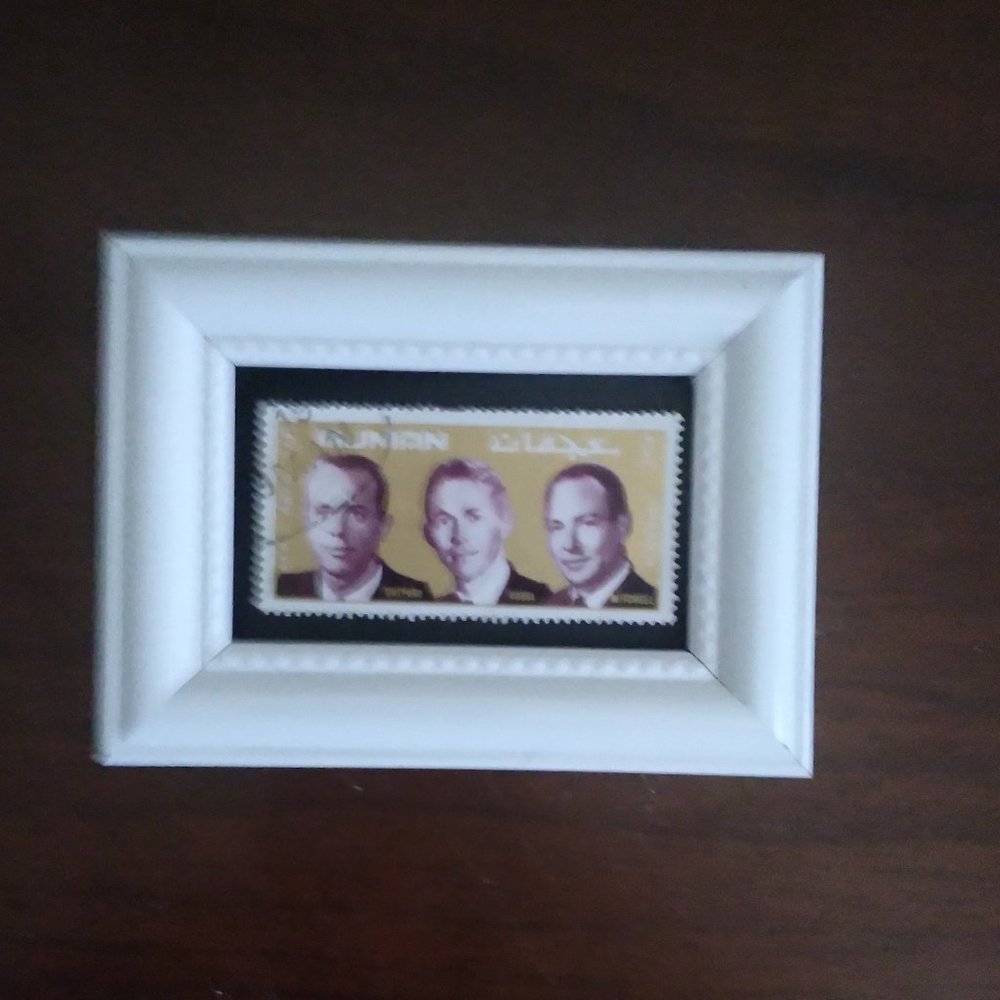 Tchotchke Stamp Art - Collectible Postage Stamp - The Apollo 14 Astronauts…